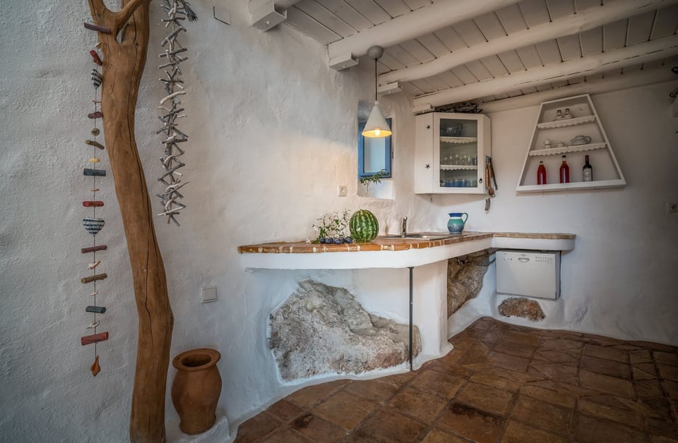 Traditional Villa, 2 Bedrooms, Private Pool | Private kitchen | Full-size fridge, microwave, oven, stovetop