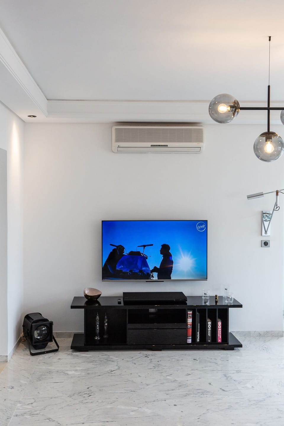Luxury Apartment, 3 Bedrooms, Non Smoking, Lakeside | Living area | 32-inch flat-screen TV with satellite channels, TV