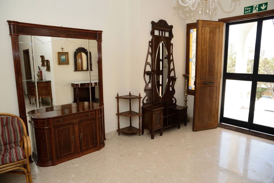 Interior entrance