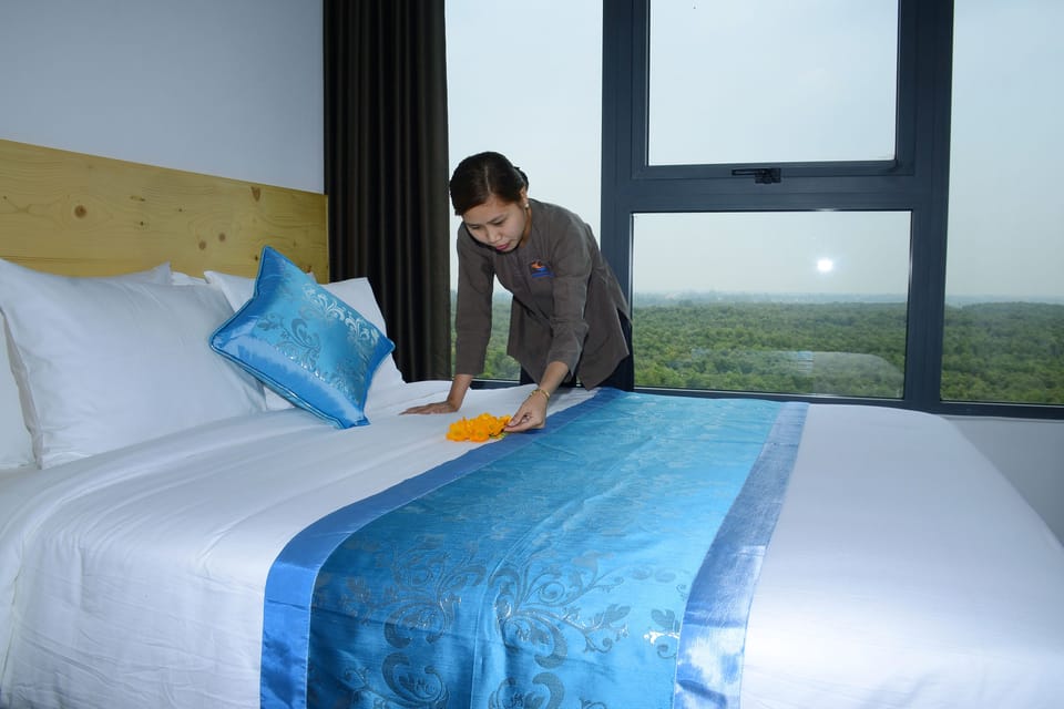 Standard Double Room, 1 Queen Bed, River View (Hotel Area) | Balcony
