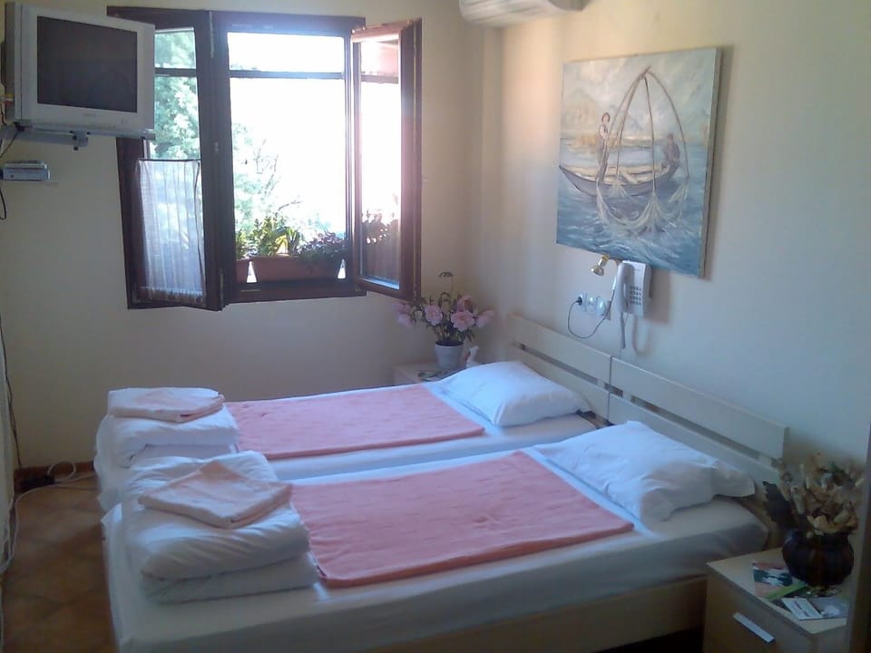 Desk, iron/ironing board, free WiFi, bed sheets