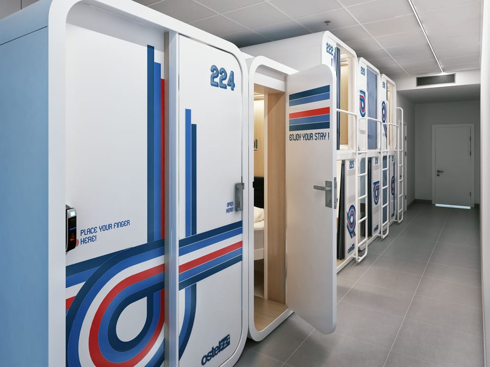 Shared Dormitory, Mixed Dorm, Shared Bathroom (Capsule Standard) | Shared bathroom