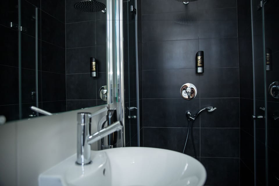 Single Room | Bathroom | Hair dryer, towels