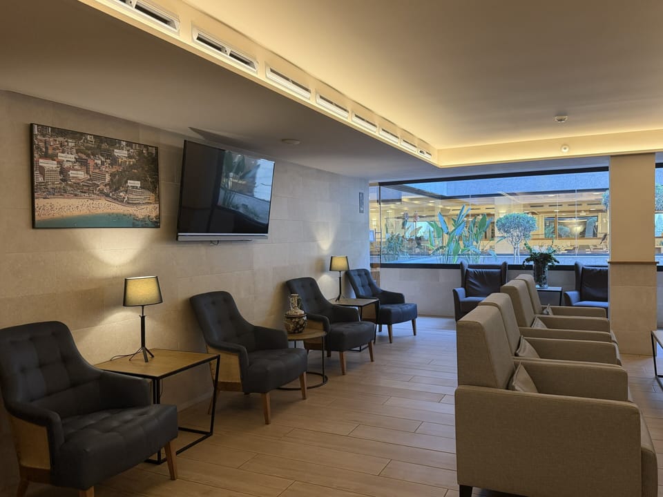 Rooftop bar, pool views, open daily