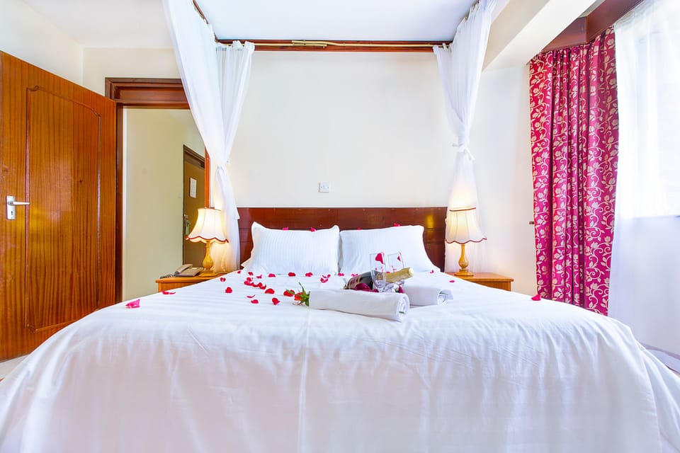 Superior Double Room, 1 Queen Bed, Pool View | 4 bedrooms, in-room safe, desk, iron/ironing board (on request)