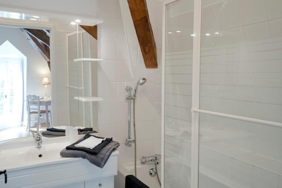 Double Room (Lys Blanc) | Bathroom | Free toiletries, hair dryer, towels