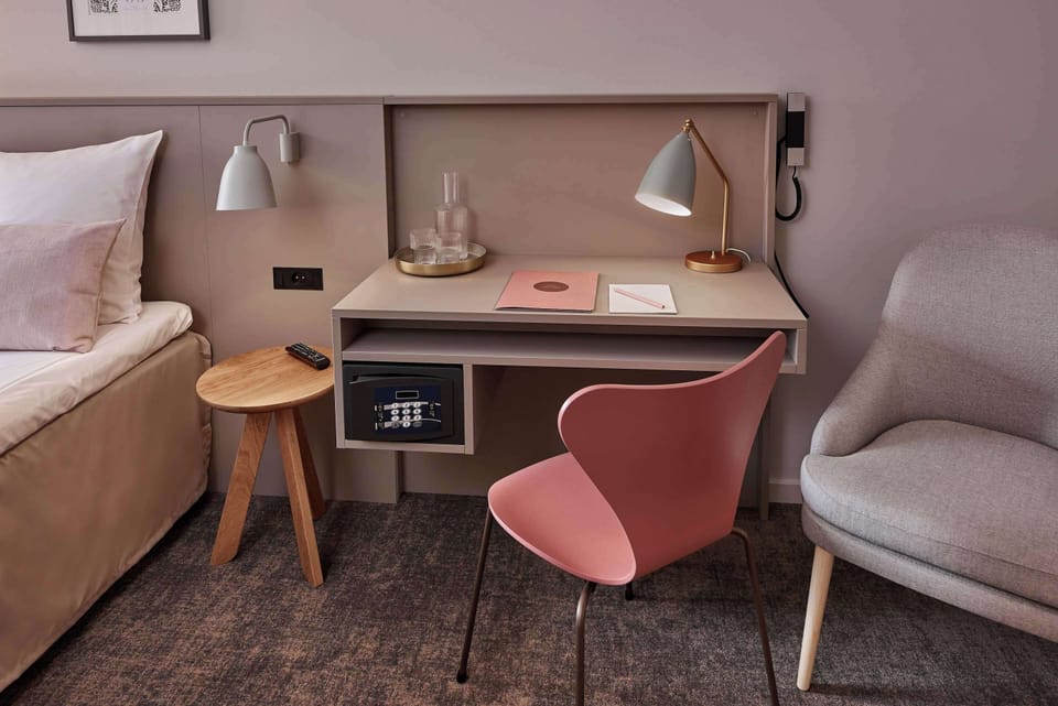 Standard Double Room | In-room safe, desk, soundproofing, free WiFi