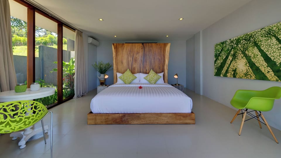 Villa, 5 Bedrooms, Sea View | Desk, iron/ironing board, WiFi (free), bed sheets