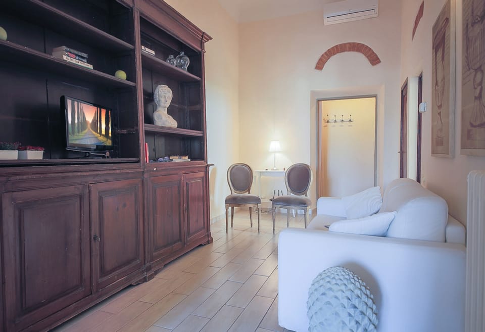 Apartment, 2 Bedrooms | Living area | TV