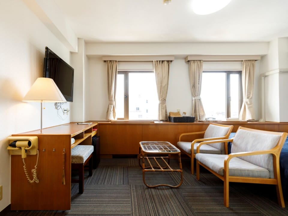 Deluxe Double Room, Non Smoking | Desk, iron/ironing board (on request), WiFi (free)