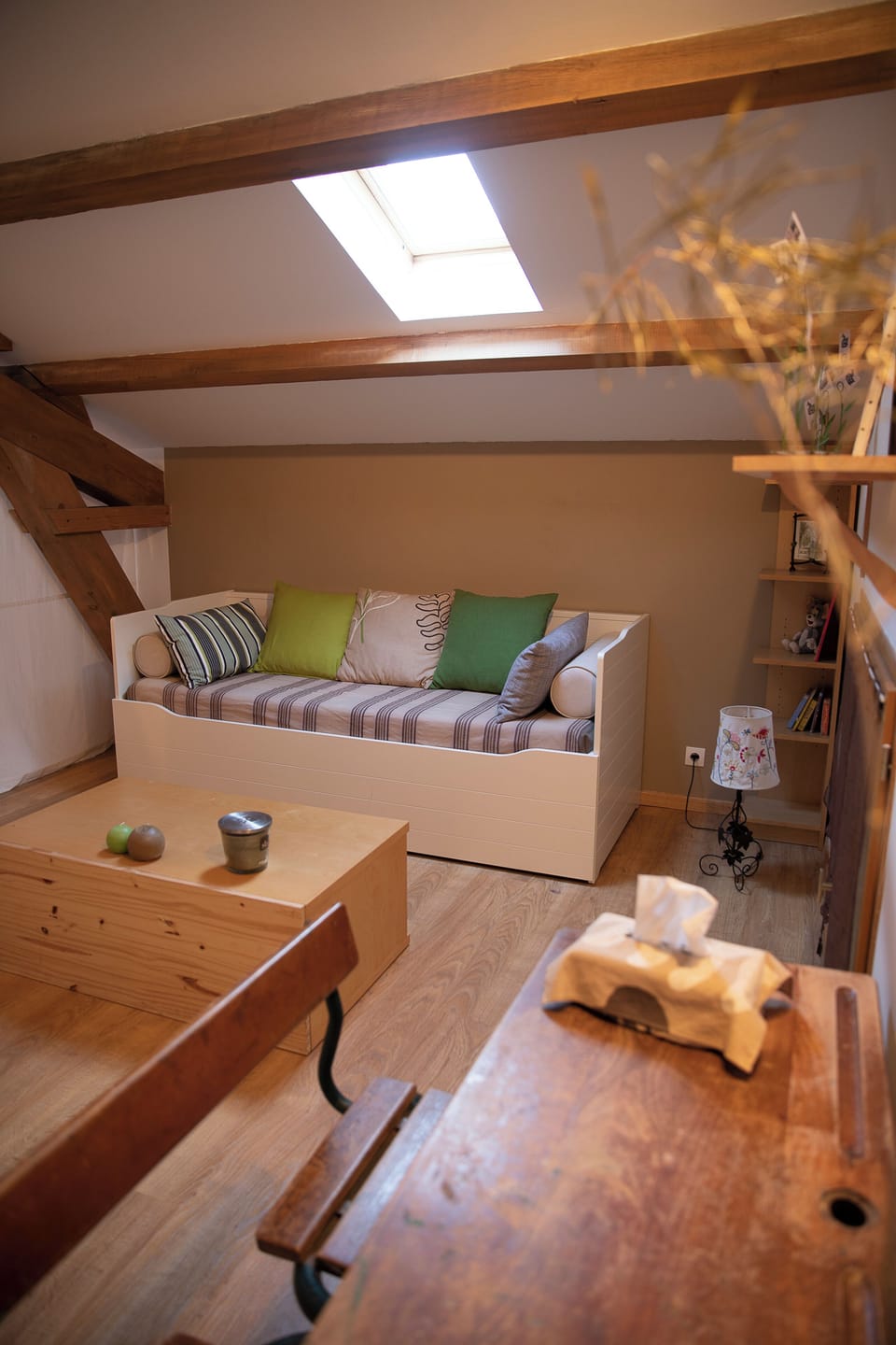 Family Room (Bambou) | Desk, free cribs/infant beds, free WiFi, bed sheets