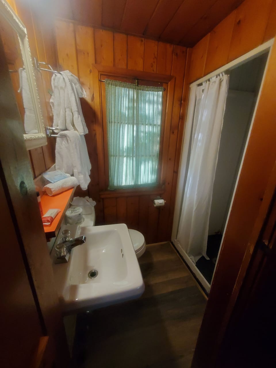 Deluxe Room, 2 Double Beds, Refrigerator | Bathroom | Shower, free toiletries, towels