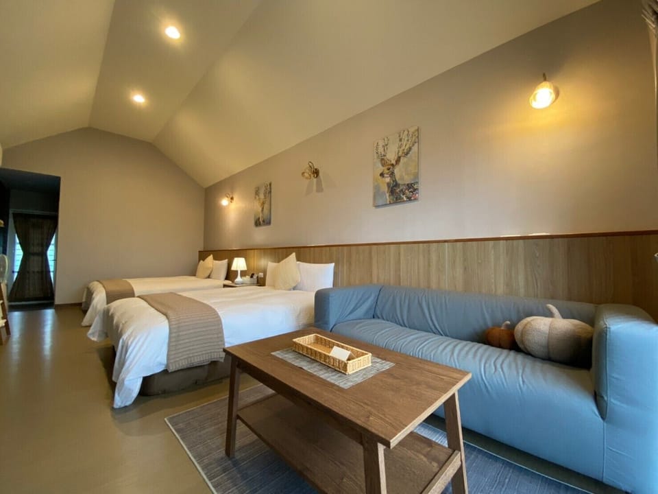 Family Quadruple Room | Premium bedding, down comforters, pillowtop beds, minibar