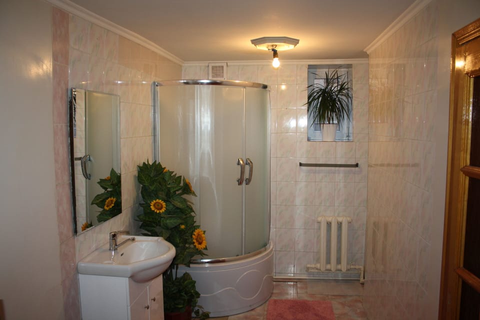 Comfort Shared Dormitory, Mixed Dorm | Bathroom | Shower, hair dryer, towels