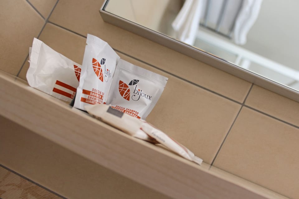 Panoramic Room | Bathroom | Shower, free toiletries, hair dryer, towels