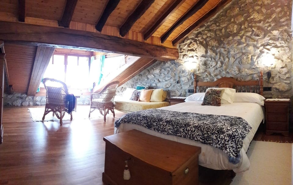 Apartment, 1 Double Bed with Sofa bed (Txoritoki) | Iron/ironing board, free cribs/infant beds, free WiFi, bed sheets