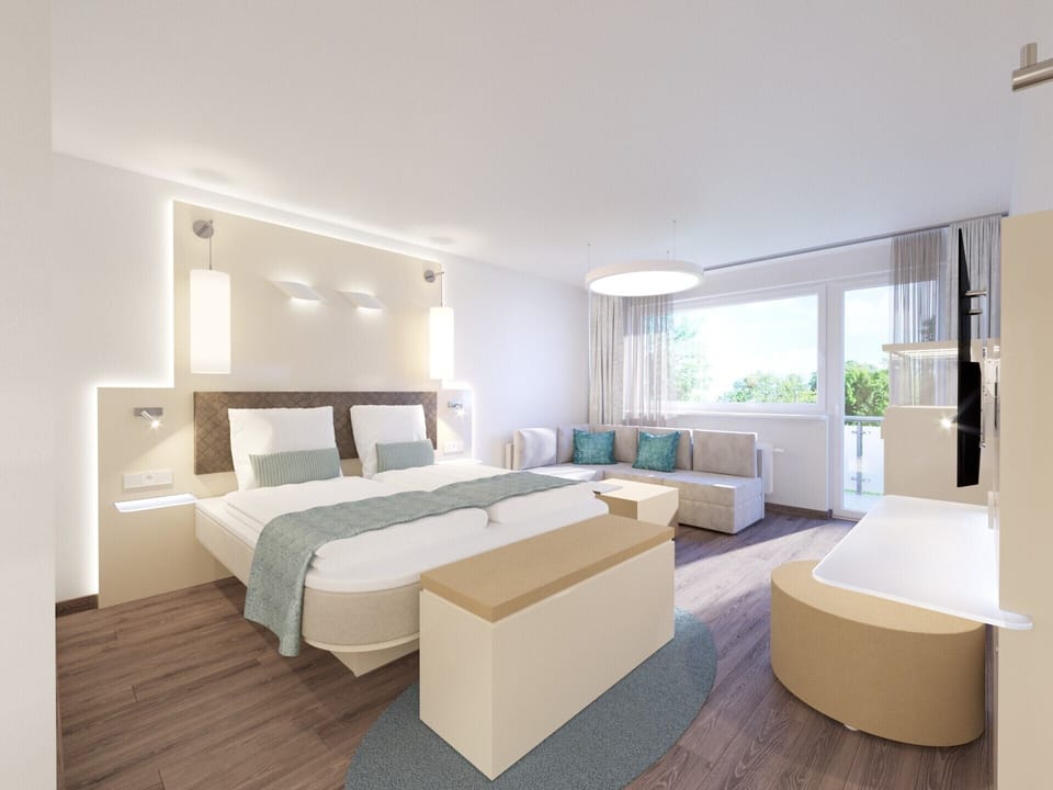 Classic Double Room, 1 King Bed | 1 bedroom, hypo-allergenic bedding, minibar, in-room safe
