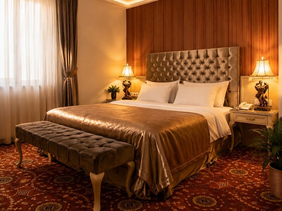 Royal Suite, 1 King Bed | Premium bedding, minibar, in-room safe, desk