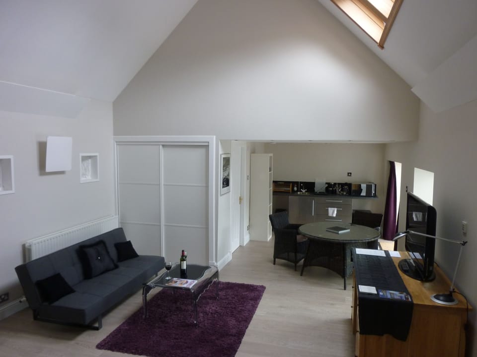 Luxury Studio (Apartment) | Living area | Smart TV