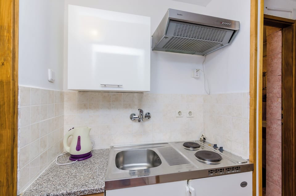 Apartment (Apartments & Rooms Mihajica- Two Bedr) | Private kitchenette | Fridge, electric kettle