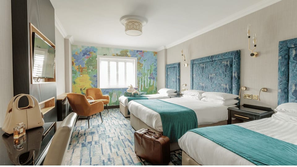 In-room safe, iron/ironing board, WiFi (free), bed sheets