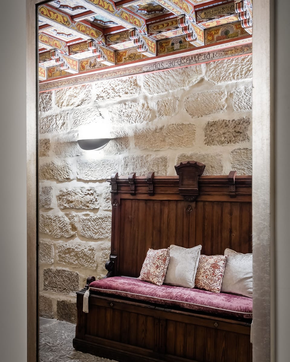 Interior entrance