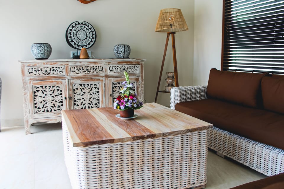 Family Villa | Living area | LED TV, fireplace