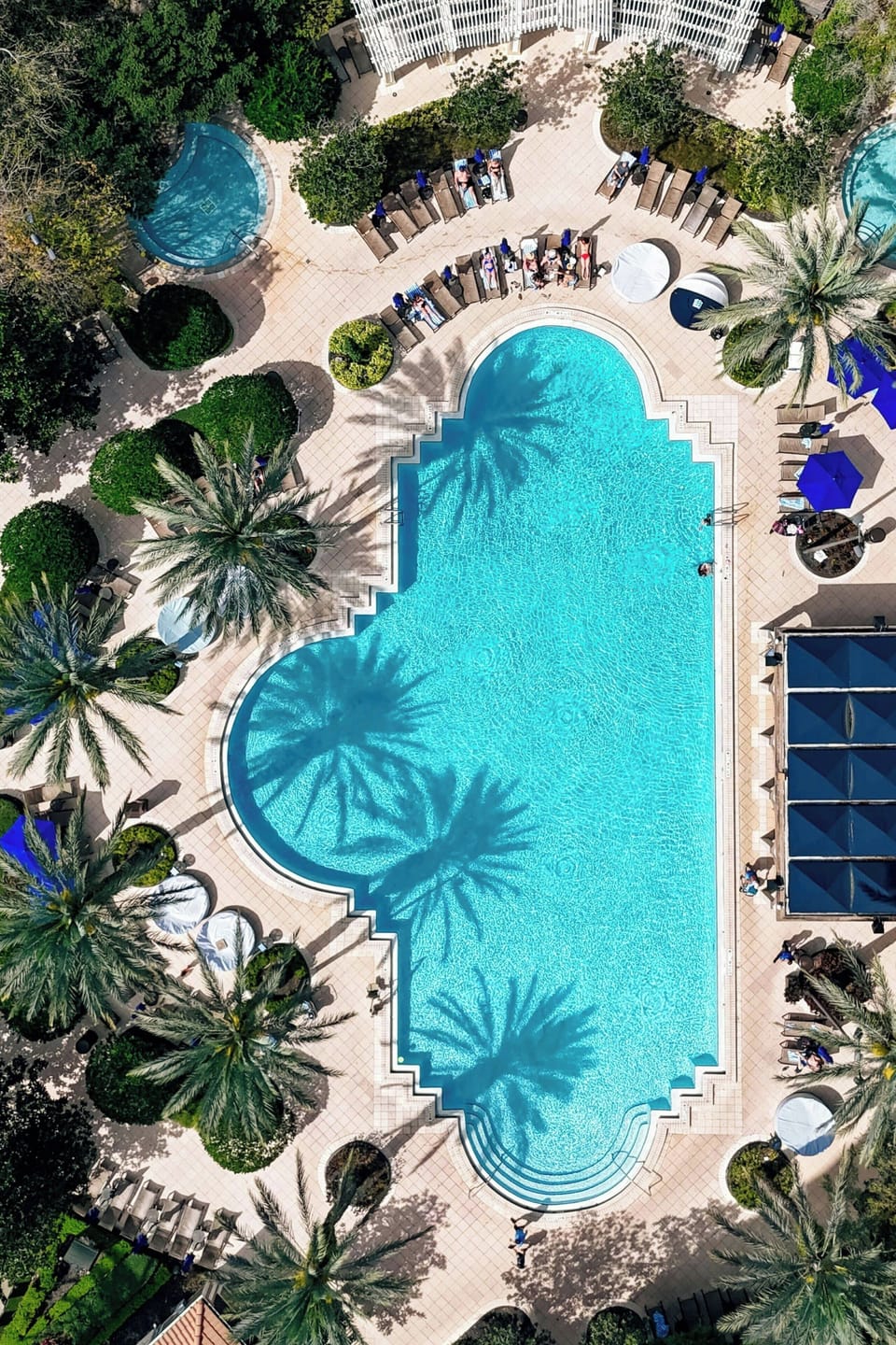 Outdoor pool, open 6:30 AM to 11:00 PM, pool umbrellas, sun loungers