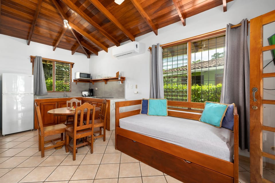Deluxe Villa, 2 Bedrooms, Kitchen, Pool View | Premium bedding, down comforters, individually decorated