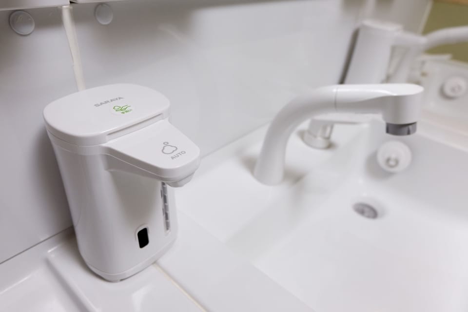 Free toiletries, hair dryer, slippers, bidet
