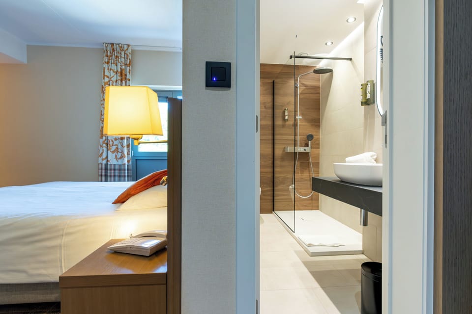 Standard Double Room | Minibar, in-room safe, desk, iron/ironing board