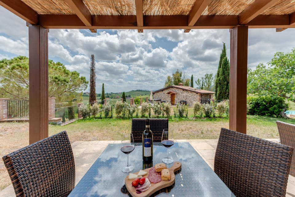 Deluxe Villa, 1 Bedroom, Hot Tub (Villa Rosa) | Terrace/patio