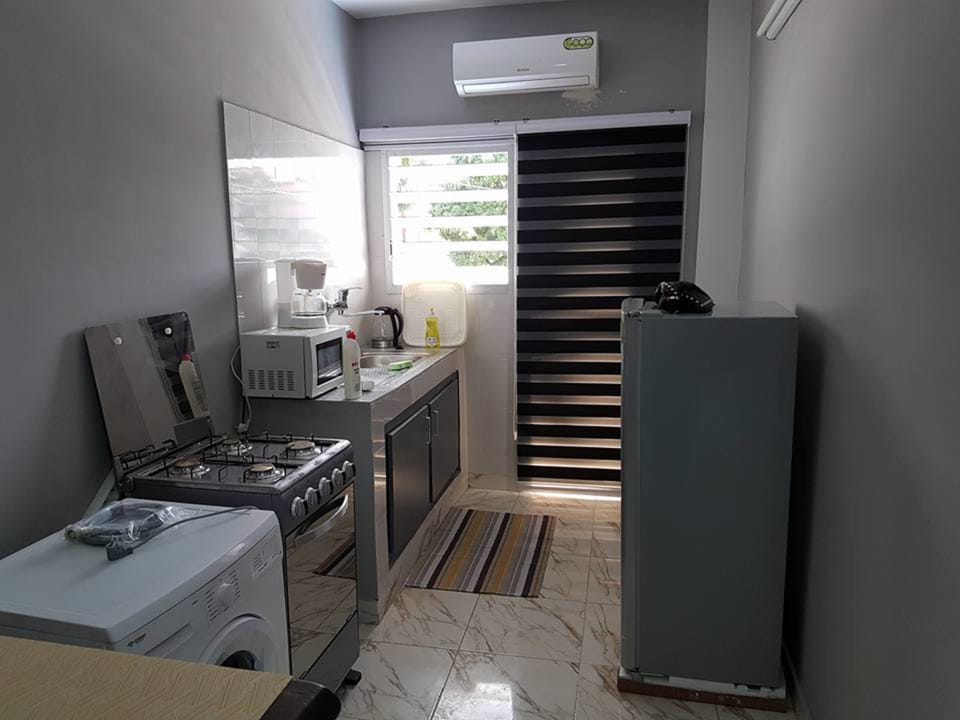 Classic Studio | Private kitchenette | Full-size fridge, microwave, stovetop, electric kettle