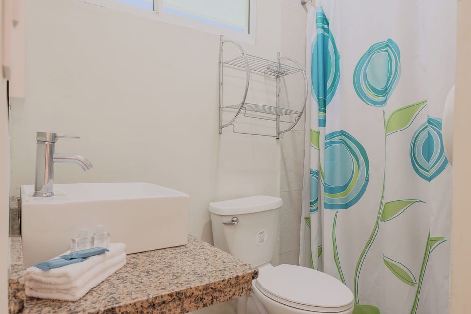 Deluxe Double Room | Bathroom | Shower, rainfall showerhead, free toiletries, towels
