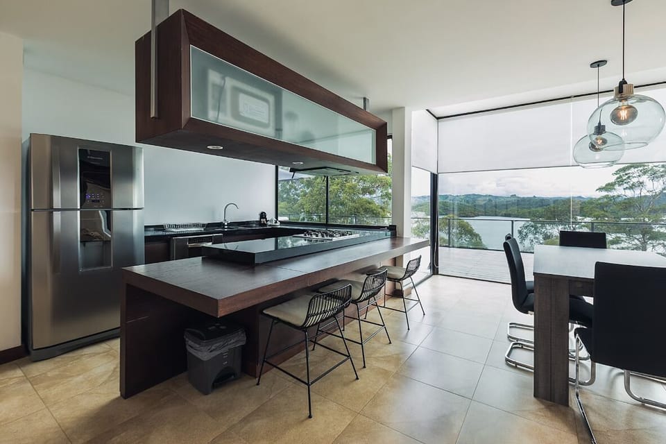 Exclusive Apartment | Private kitchen | Fridge, microwave, espresso maker