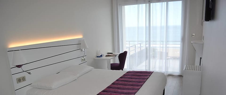Superior Double Room, Terrace, Oceanfront | In-room safe, soundproofing, free WiFi, bed sheets