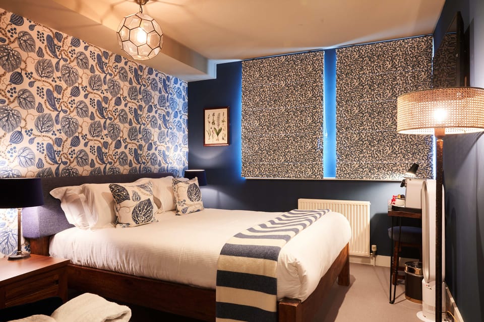 Standard Double Room | Premium bedding, desk, blackout drapes, iron/ironing board