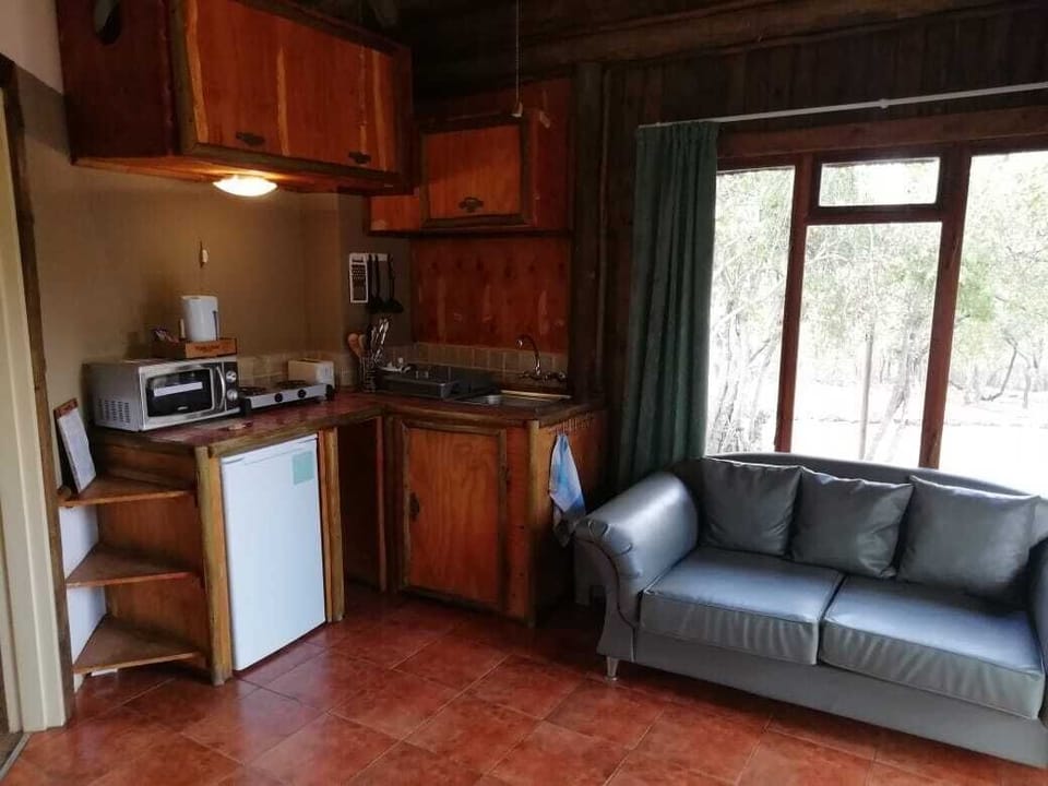 Basic Chalet | Private kitchenette | Mini-fridge, freezer