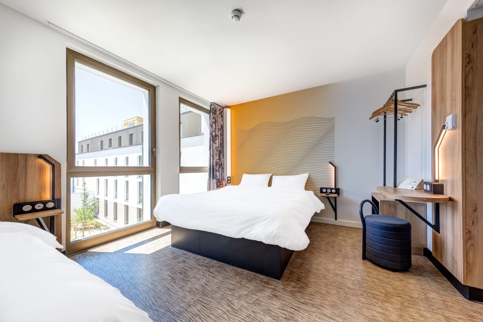 Quadruple Room, Non Smoking | Premium bedding, desk, soundproofing, iron/ironing board