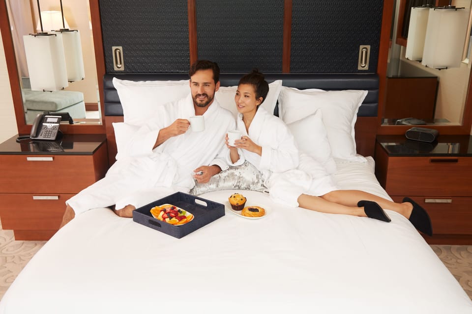 Premium bedding, pillowtop beds, minibar, in-room safe