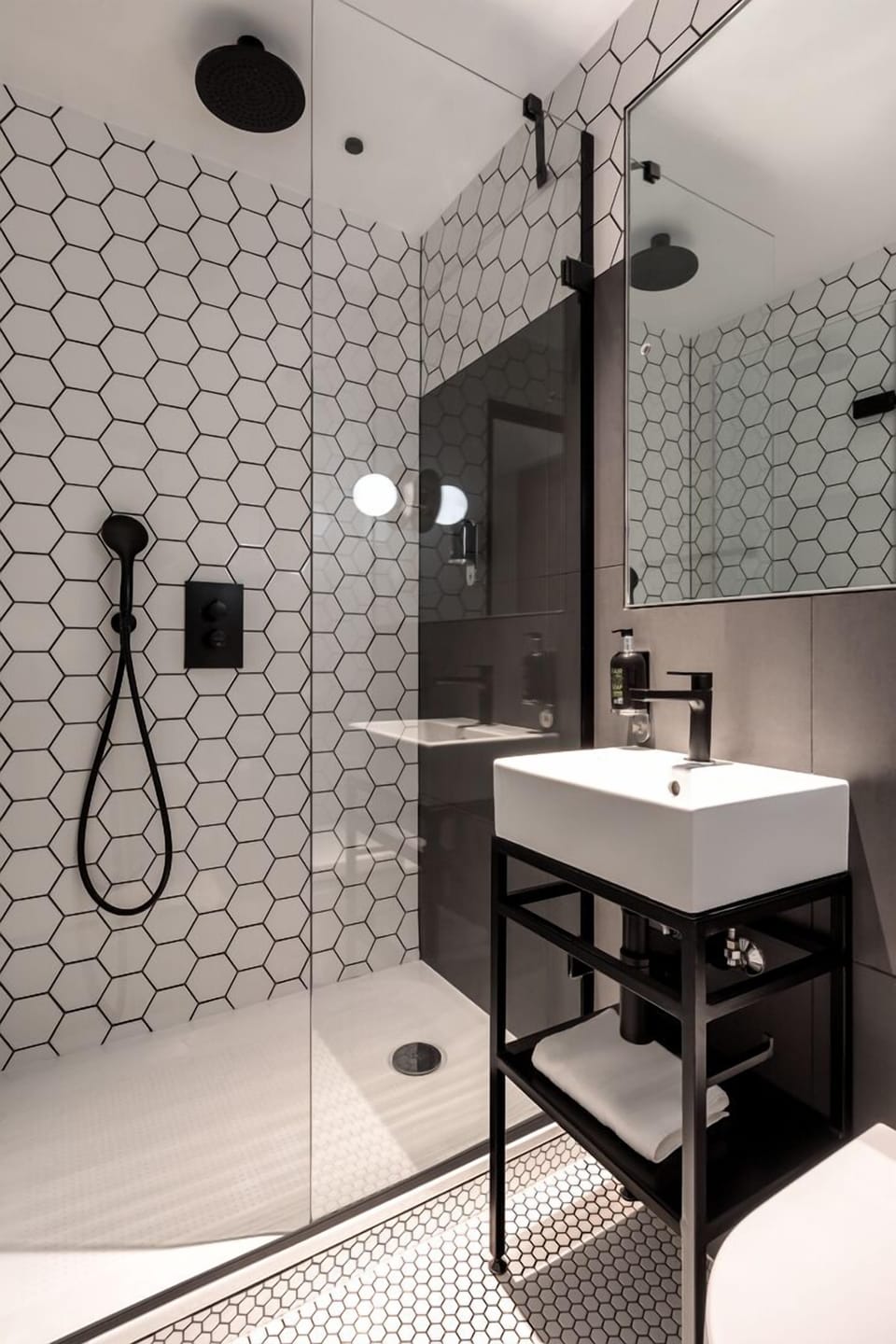 Cozy Comfort With a Little Extra Space | Bathroom | Shower, free toiletries, hair dryer, towels