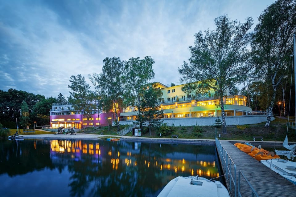 Front of property - evening/night
