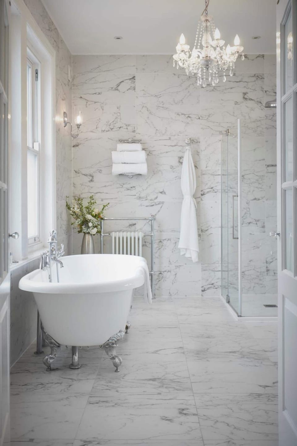 Superior Double Room, Ensuite (Superior King ) | Bathroom | Separate tub and shower, deep soaking tub, rainfall showerhead