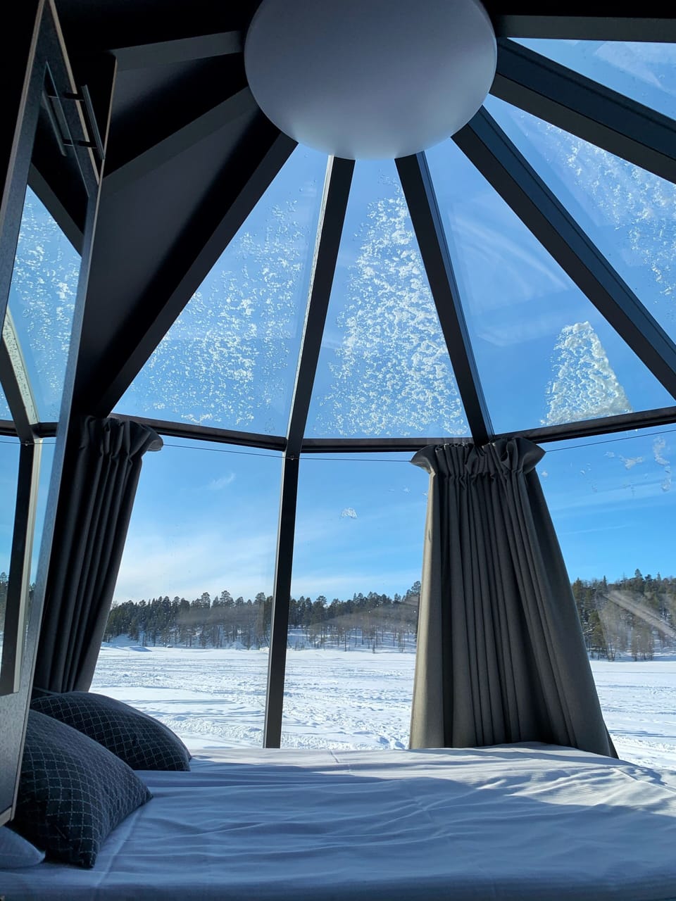 Lake Inari Aurora Hut | View from room