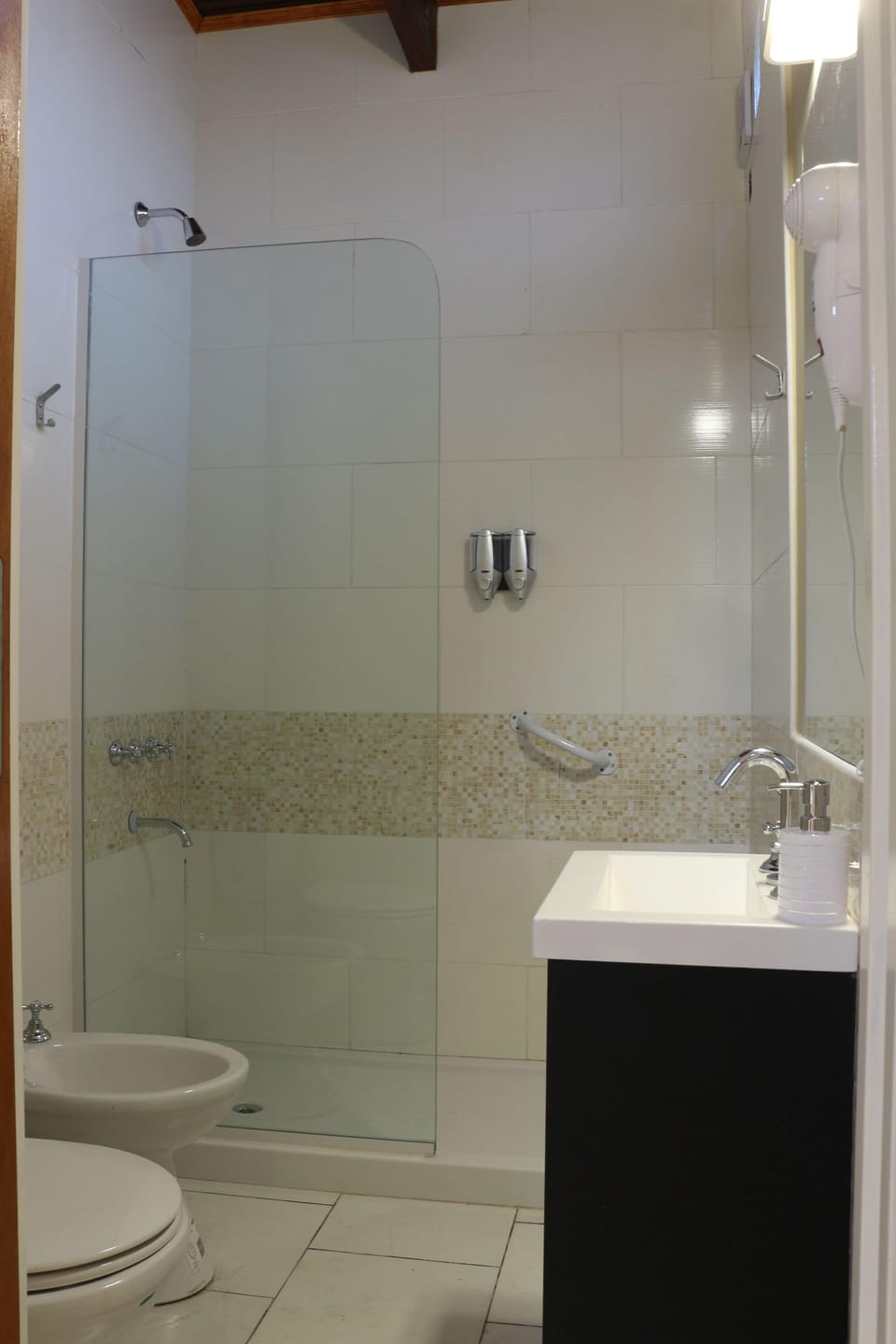 Basic Apartment, 1 Bedroom | Bathroom | Shower, free toiletries, hair dryer, bidet