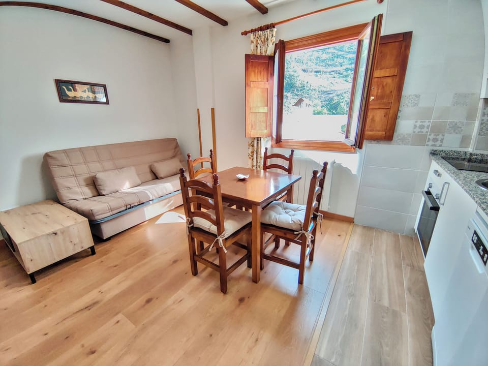 Apartment, 2 Bedrooms | Living area | 36-inch flat-screen TV with digital channels, TV