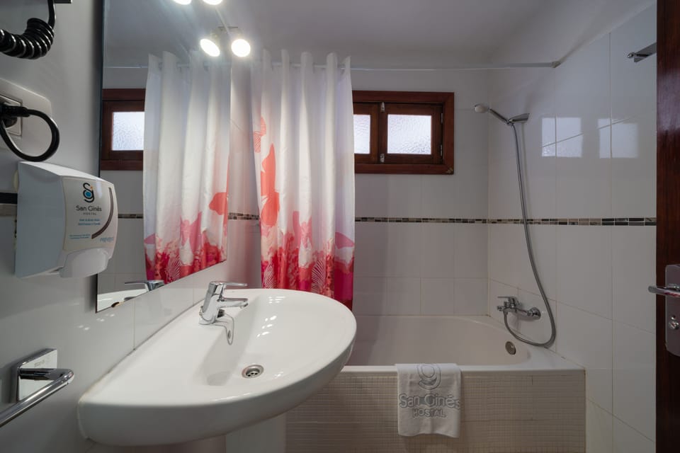 Double or Twin Room, Private Bathroom | Desk, laptop workspace, blackout drapes, iron/ironing board