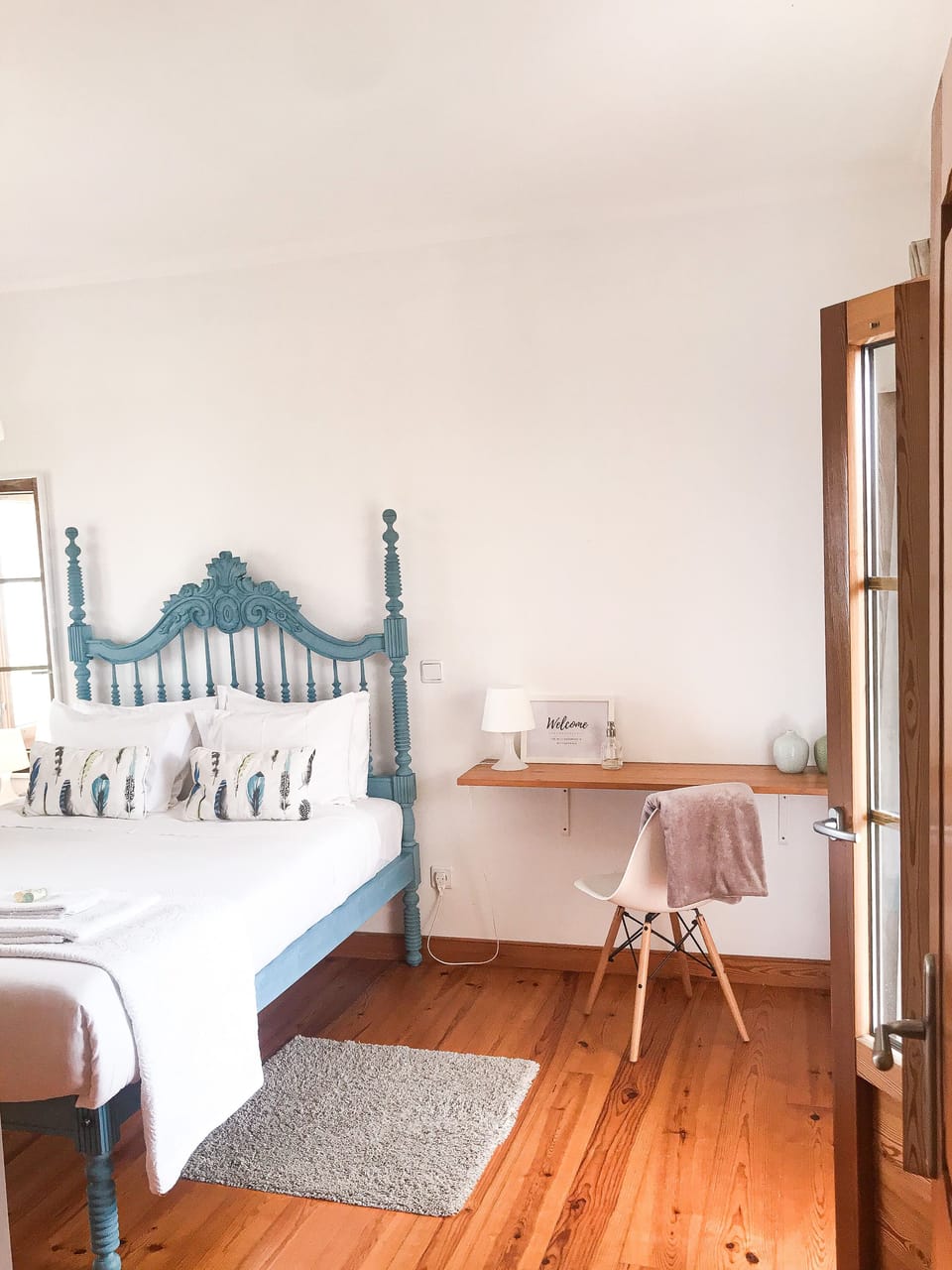 Standard Double Room, Garden Area | Individually decorated, desk, laptop workspace, blackout drapes