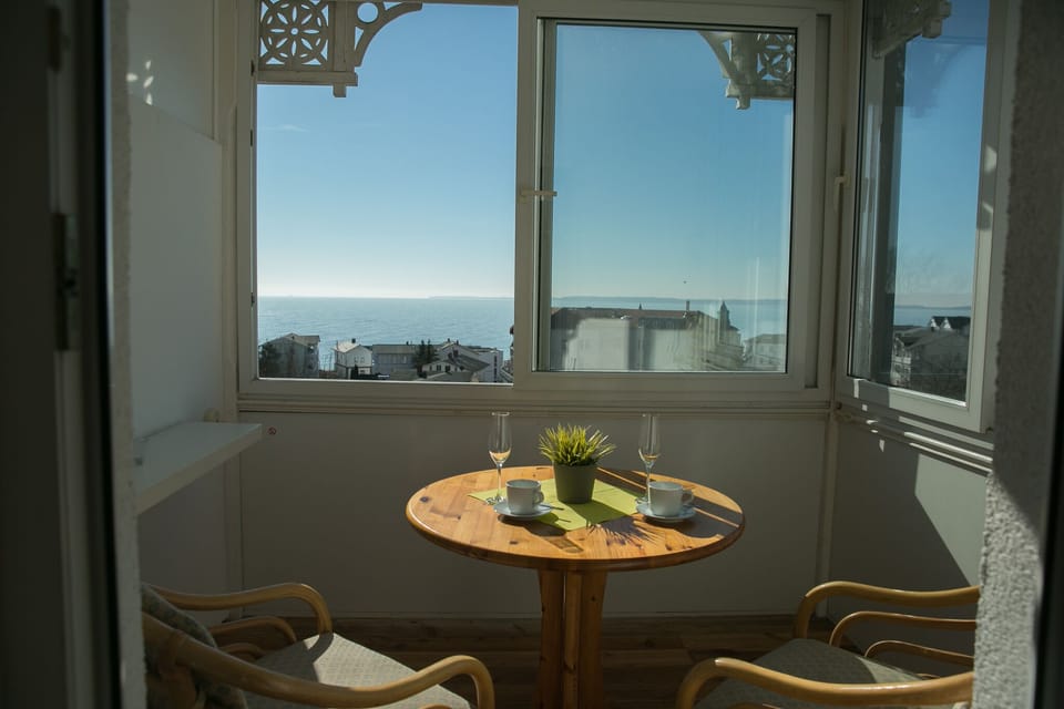 Apartment, Private Bathroom, Sea View | Balcony view