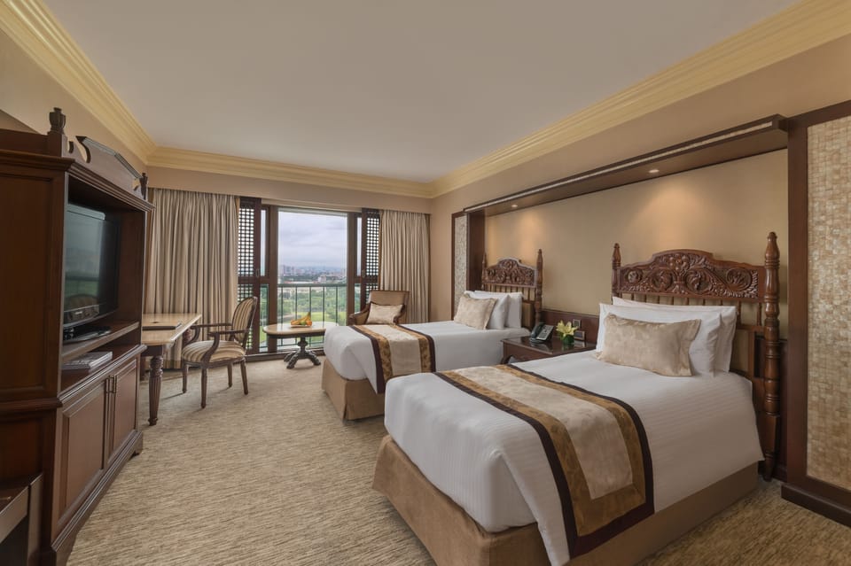 In-room safe, desk, blackout drapes, iron/ironing board